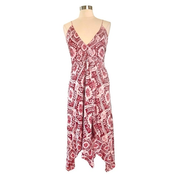 AMUR Krista Scarf Asymmetrical Dress Size 8 - Picture 2 of 12